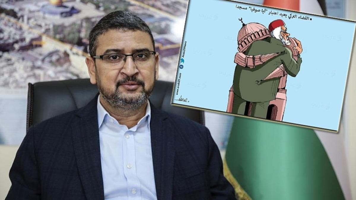 Hamas Szcs Zuhri'den 'Ayasofya' tebrii: Trkiye'nin egemenliini yeniden gstermitir