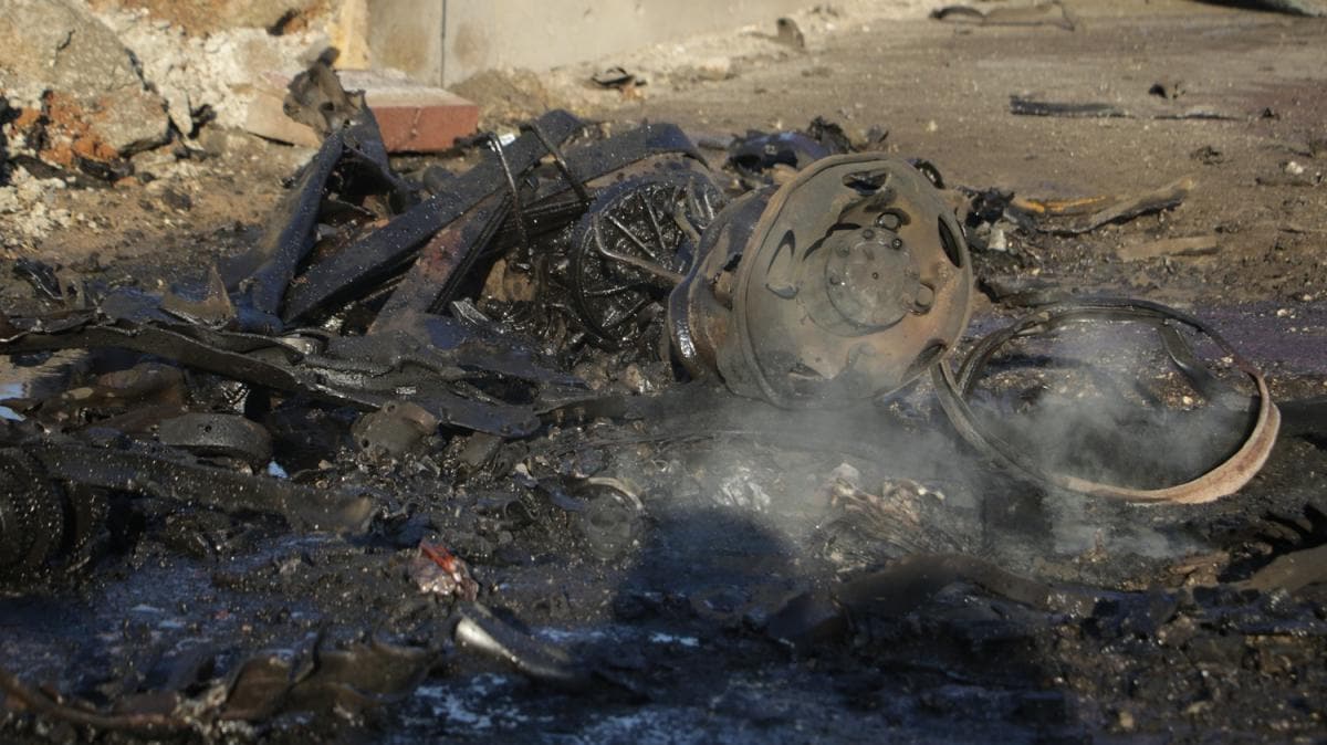 Terristlerden El Bab'da alak saldr: 4 sivil yaraland