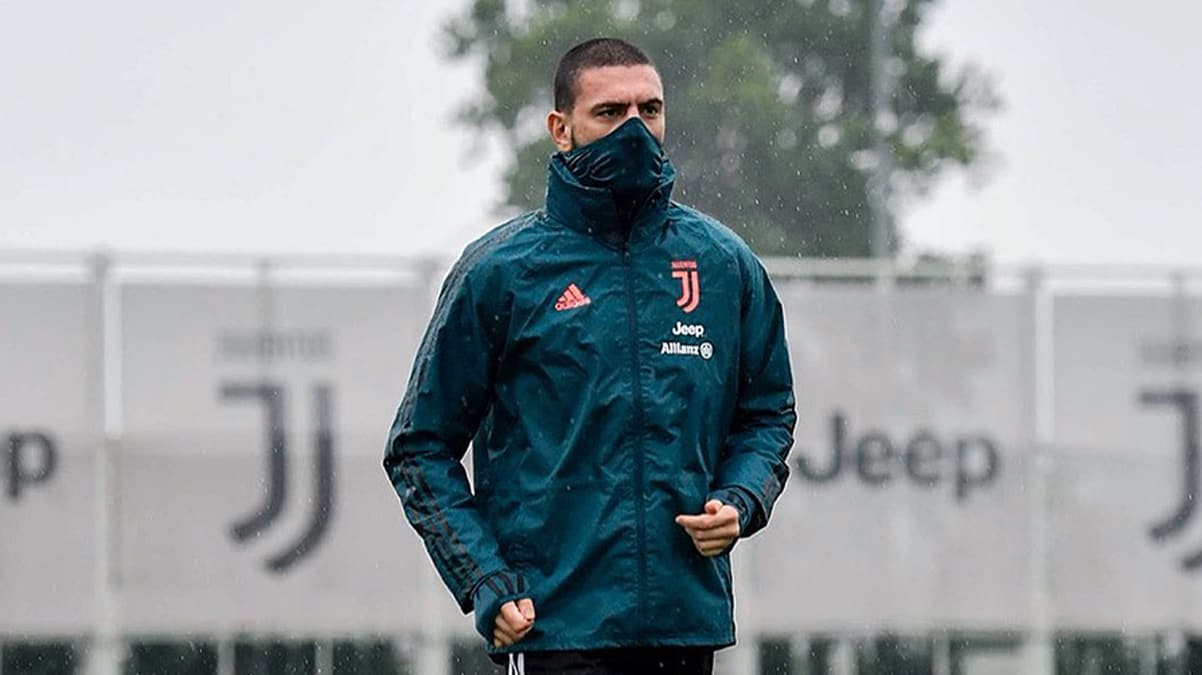 Merih Demiral 7 ay sonra antrenmanda