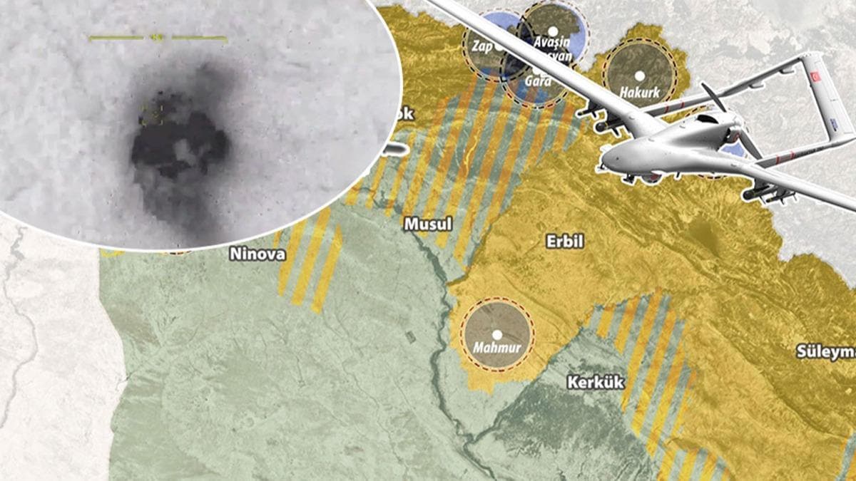 MSB: Pene-Kaplan operasyonunda 3 PKK'l terrist SHA'larn desteiyle etkisiz hale getirildi