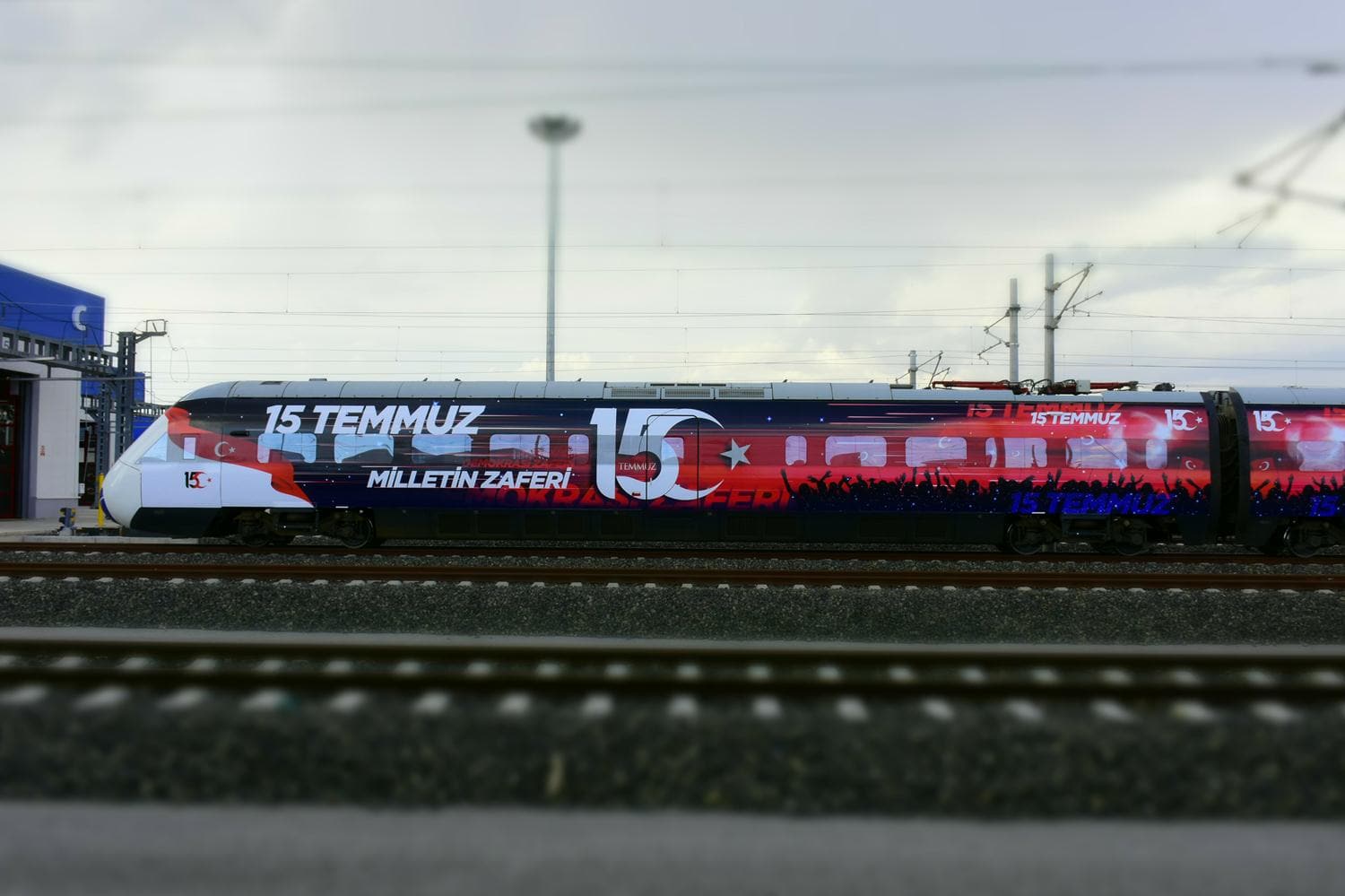 15 Temmuz Demokrasi ve Milli Birlik Treni ilk seferine ��k�yor