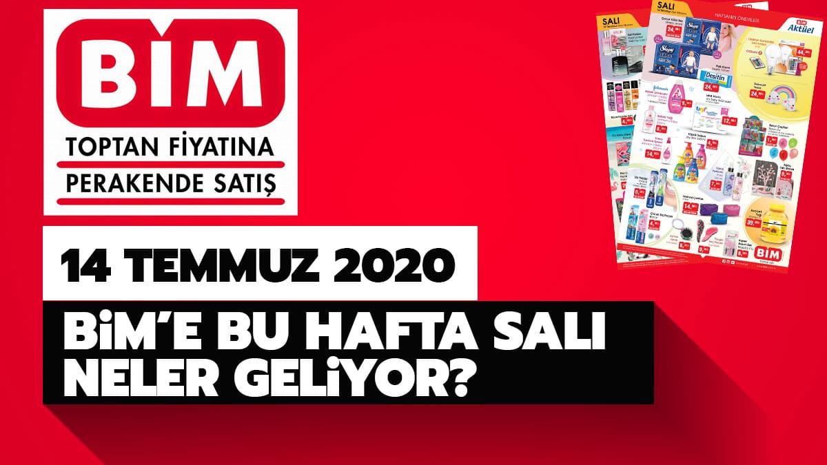 B�M 14 Temmuz 2020 akt�el �r�nler katalo�u sat��ta!
