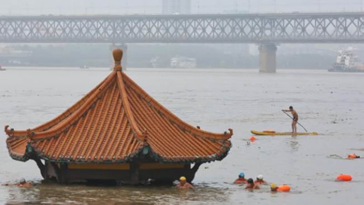 �in'de alarm! Su seviyesi tehlikeli bir �ekilde y�kseldi