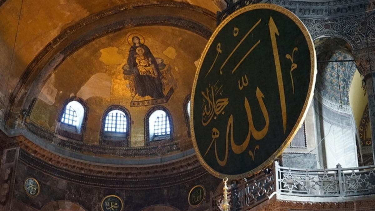 ran'dan 'Ayasofya' aklamas: badete almasndan biz de mutluluk duyduk