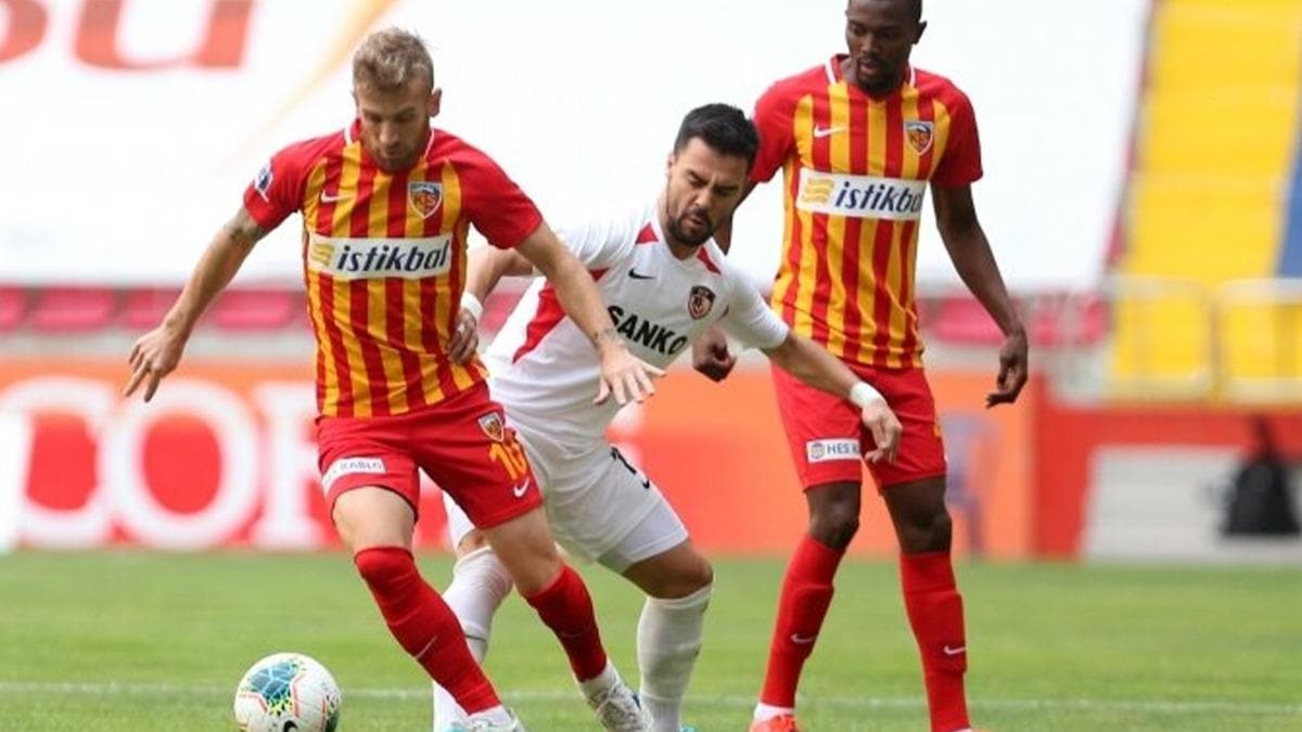 Ma sonucu: Kayserispor 1-1 Gaziantep FK