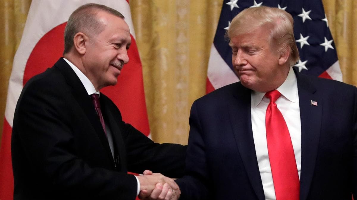 Bakan Erdoan Trump ile grt 