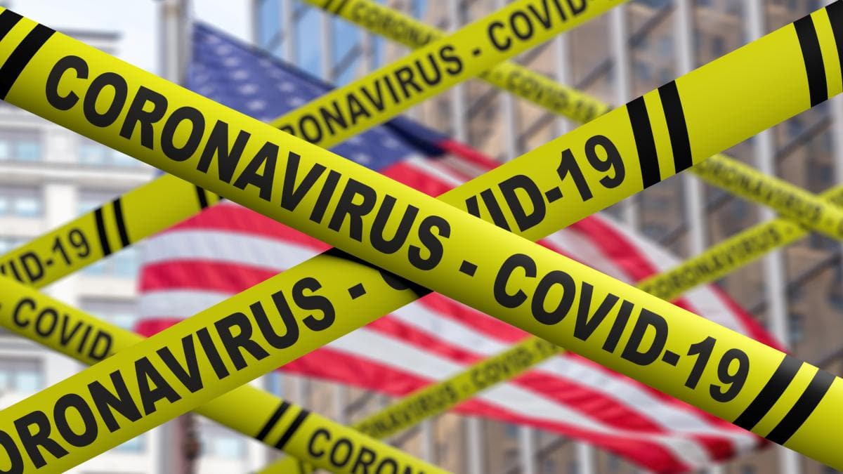 ABD'de son 24 saatte koronavirs kaynakl 916 lm 