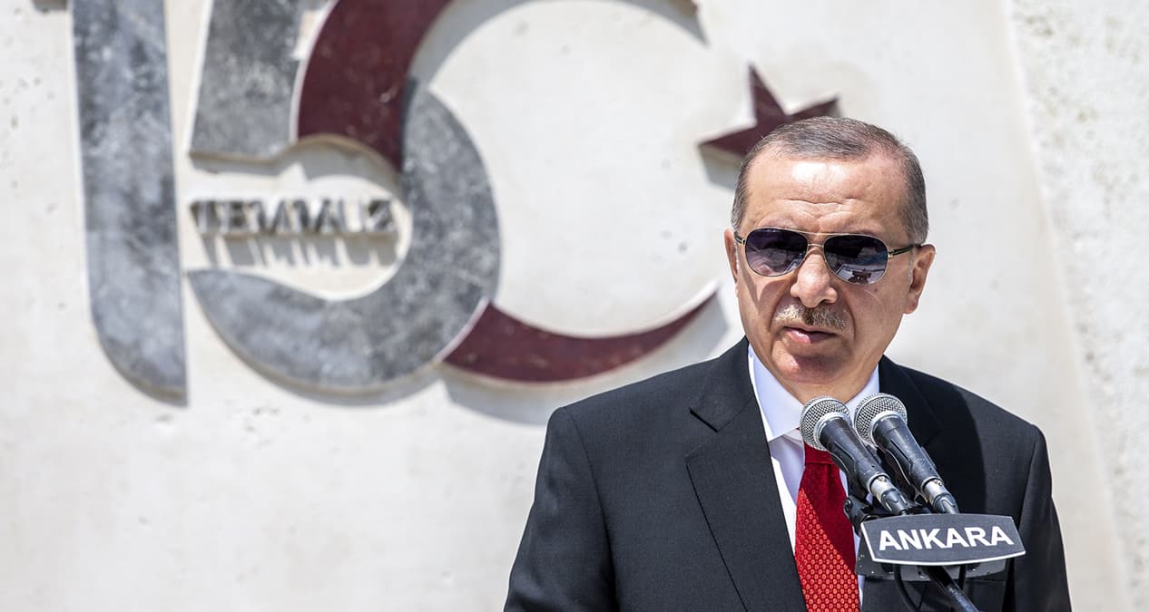 Ba�kan Erdo�an: 15 Temmuz arkas�nda �ok b�y�k hesaplar�n oldu�u, tarihi bir k�r�lma noktas�d�r