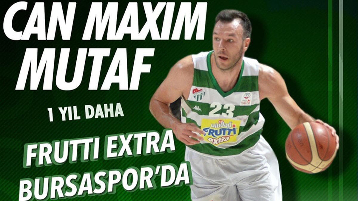 Can Maxim Mutaf Bursaspor'da kald