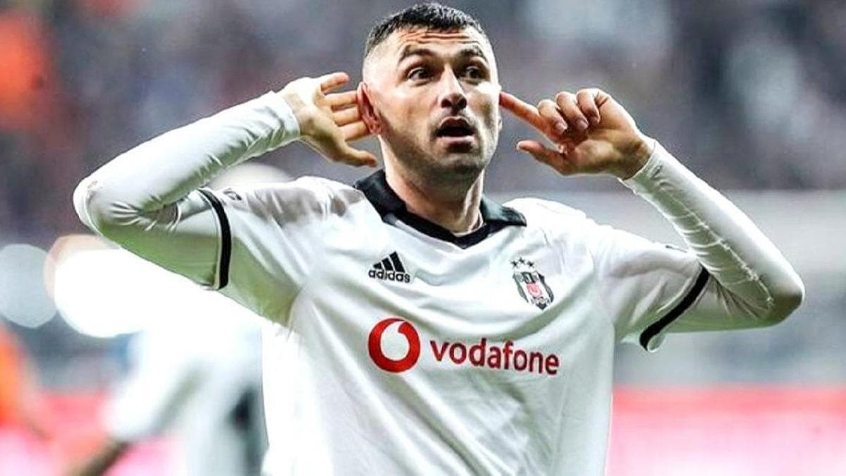 Beikta'ta Burak Ylmaz sevinci