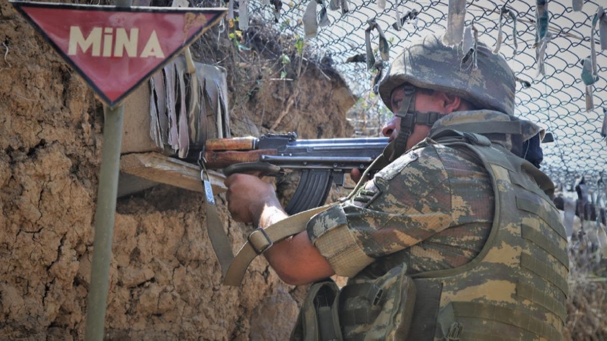 Eller tetikte, gzler dman mevzilerinde! Cephe hattndan Trkiye'ye mesaj: Kardeimizin desteini her dakika hissediyoruz