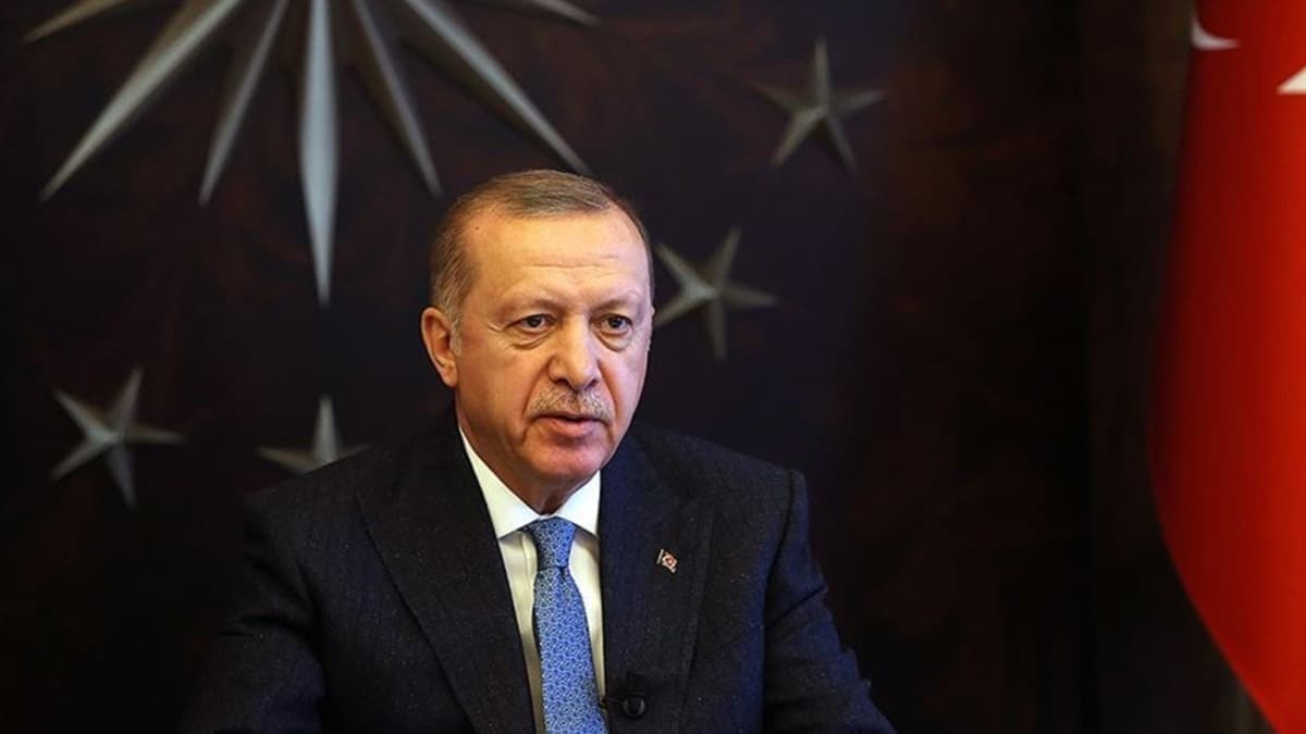 Ba�kan Erdo�an'dan K�br�s Bar�� Harekat� mesaj�