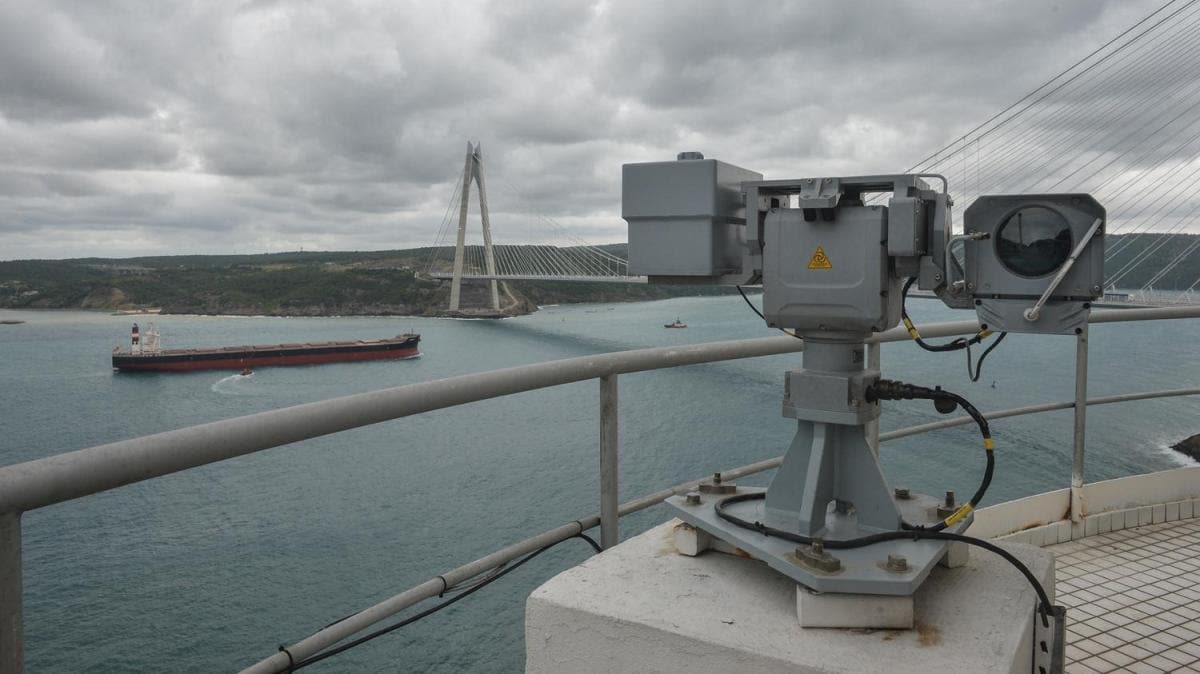 Marmara Denizi ve Boazlarda kullanlacak elektro optik sistem kurulumunda sona gelindi