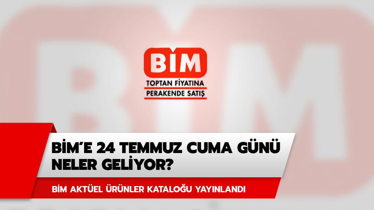B�M'de bu hafta neler var? 24 Temmuz 2020 B�M akt�el �r�nler katalo�u