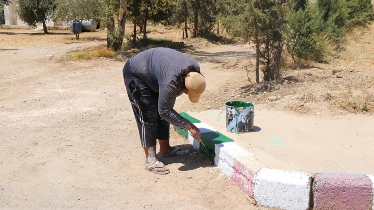 Terrden temizlenen Tel Abyad'da kamu hizmetleri aralksz devam ediyor