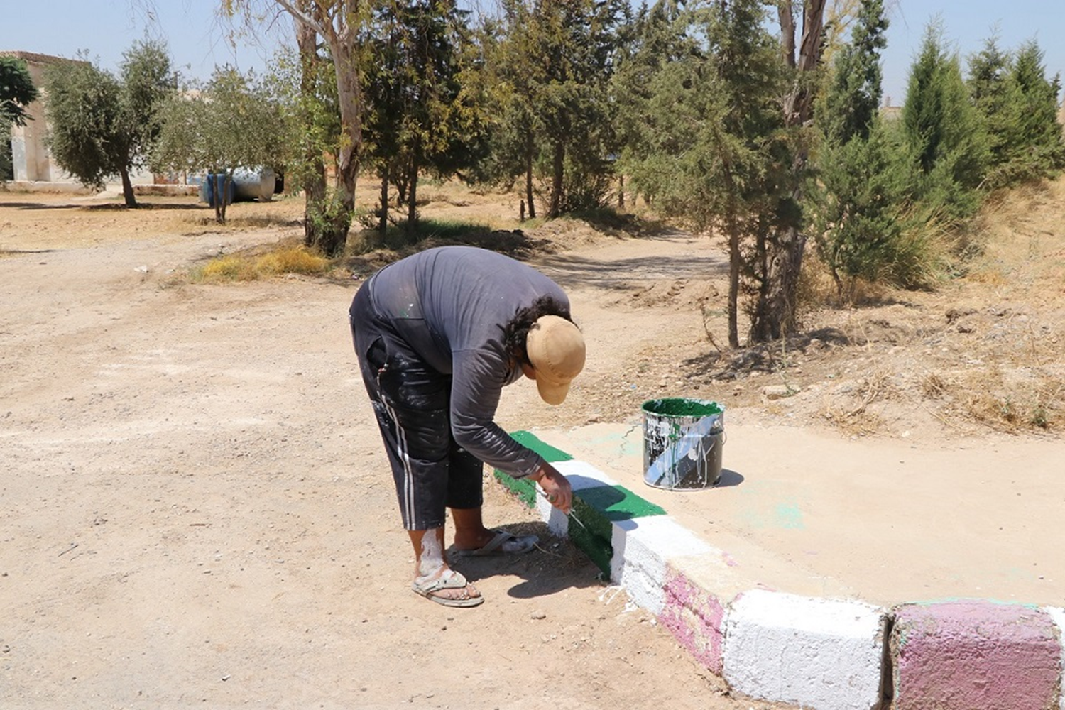 Ter�rden temizlenen Tel Abyad'da kamu hizmetleri aral�ks�z devam ediyor