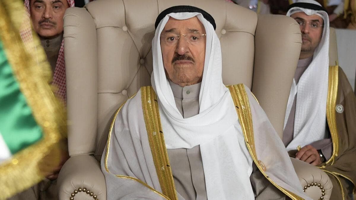 Kuveyt Emiri Sabah el-Ahmed el-Cabir es-Sabah tedavi iin ABD'ye gitti