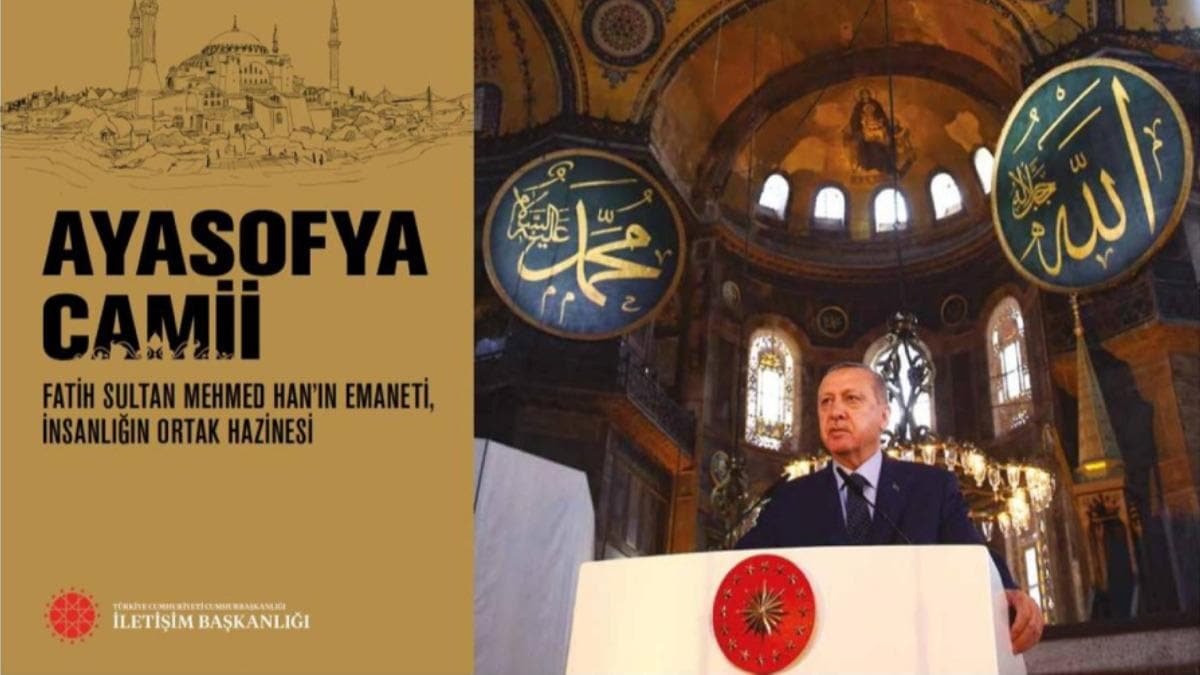 letiim Bakanl duyurdu! Ayasofya-i Kebir Camii kitab ve internet sitesi hazrland