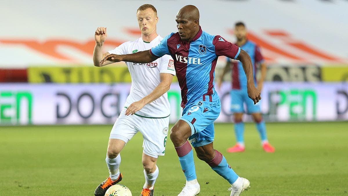 Trabzonspor'da Nwakaeme kadroya alnmad