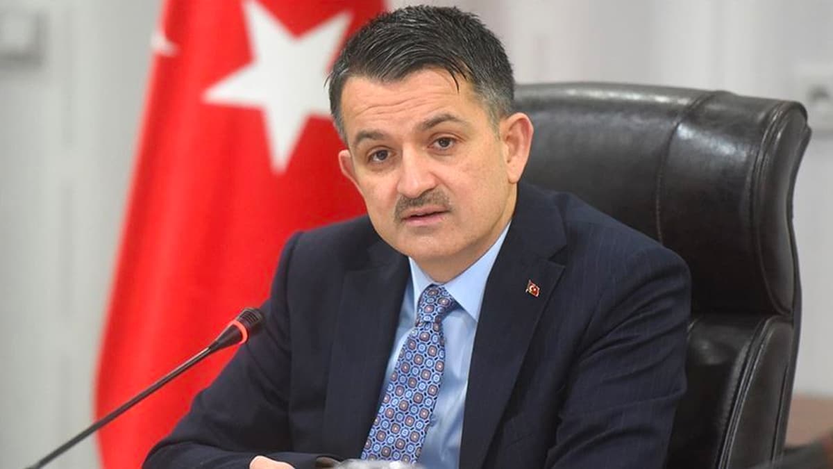 Bakan Pakdemirli'den e-Tar�m portal� a��klamas�