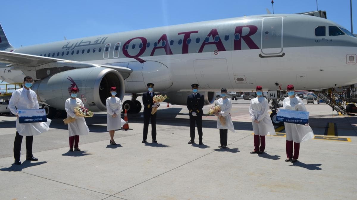 Katar Havayollar Sabiha Gken uularna 4 ay sonra yeniden balad 