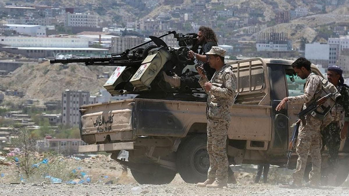 Yemen'de BAE destekli askeri gler, Taiz'de gstericilere mdahale etti