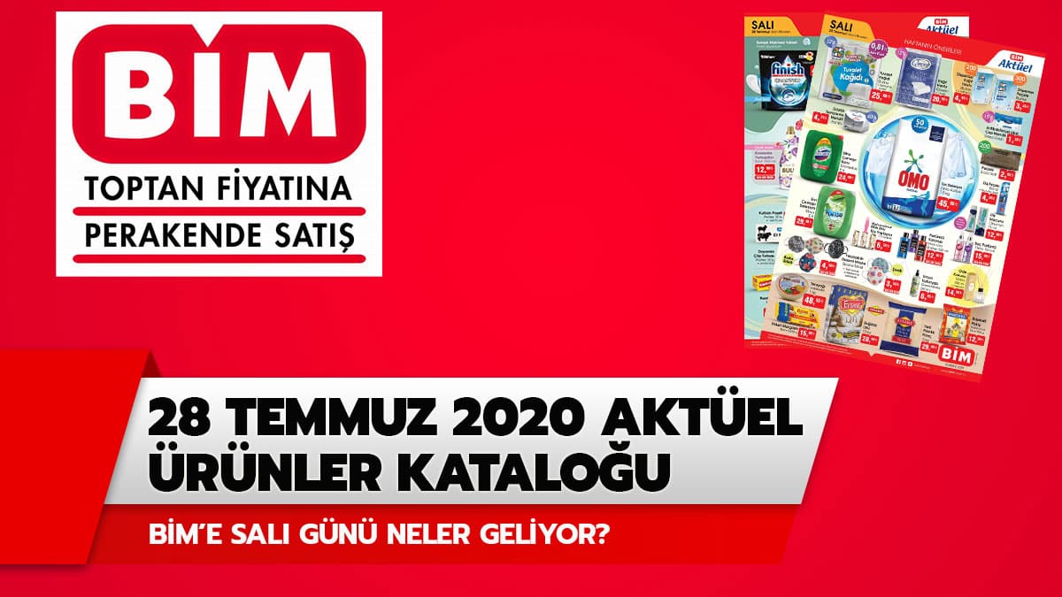 B�M 28 Temmuz 2020 akt�el �r�nler katalo�u