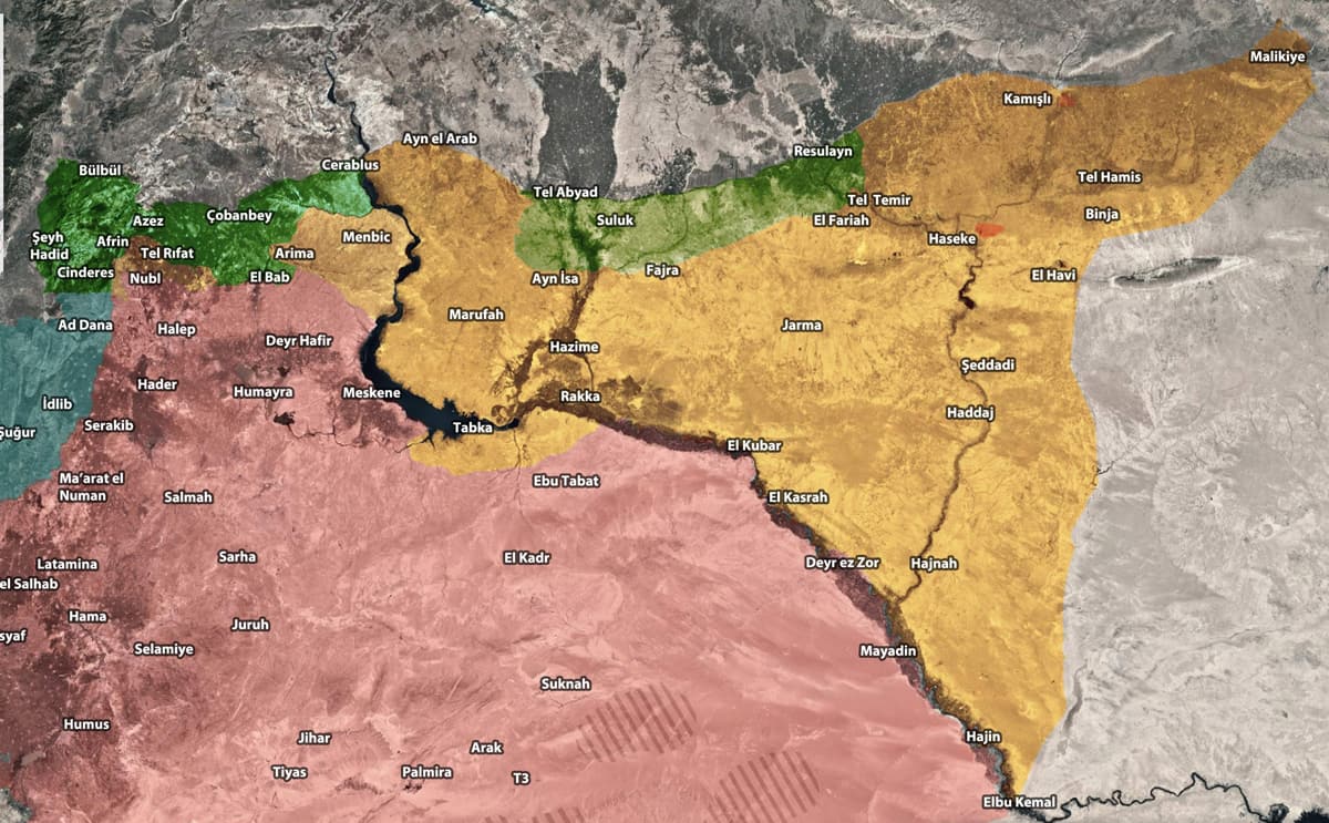 Haritay� �leti�im Ba�kanl��� payla�t�! ��te b�lgede son durum