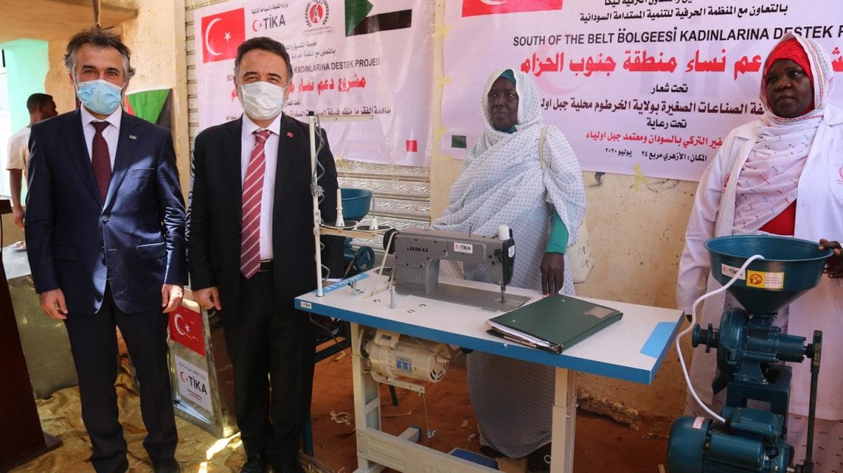 TKA'dan Sudan'da kadn istihdamna destek 