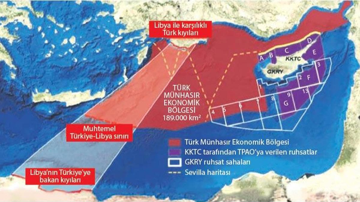 Libya ve NATO'da Trkiye karsnda istediini alamayan Fransa, hukuksuz Yunan kta sahanl iddialarna sarld