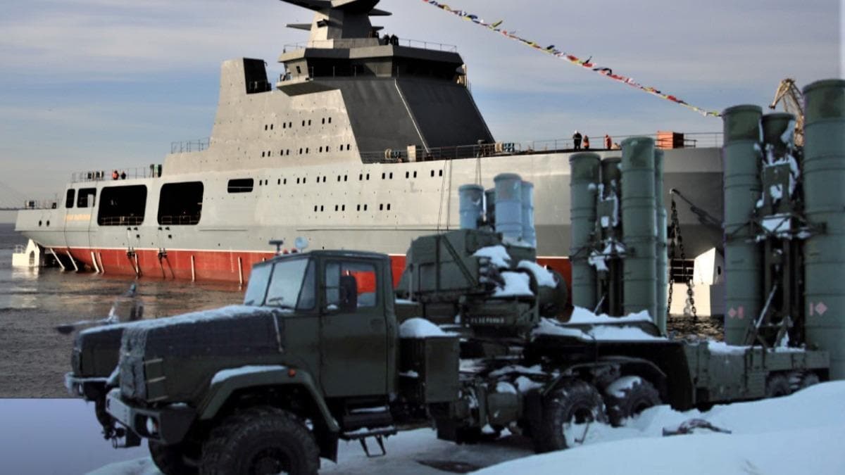 Blgeye S-400 konulandrd, buzkranlara fze monte etti... Rusya NATO'ya, 'Endielenmeyin' diyor