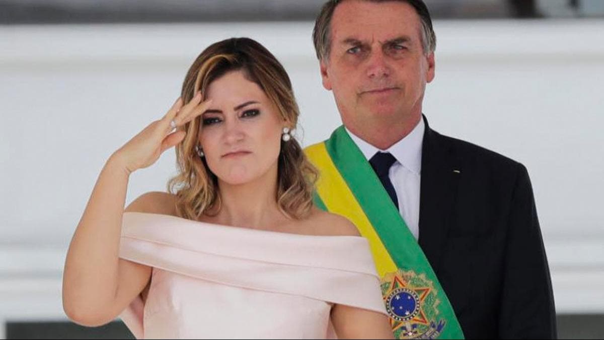 Brezilya Devlet Bakan atlatmt, bu kez First Lady yakaland!