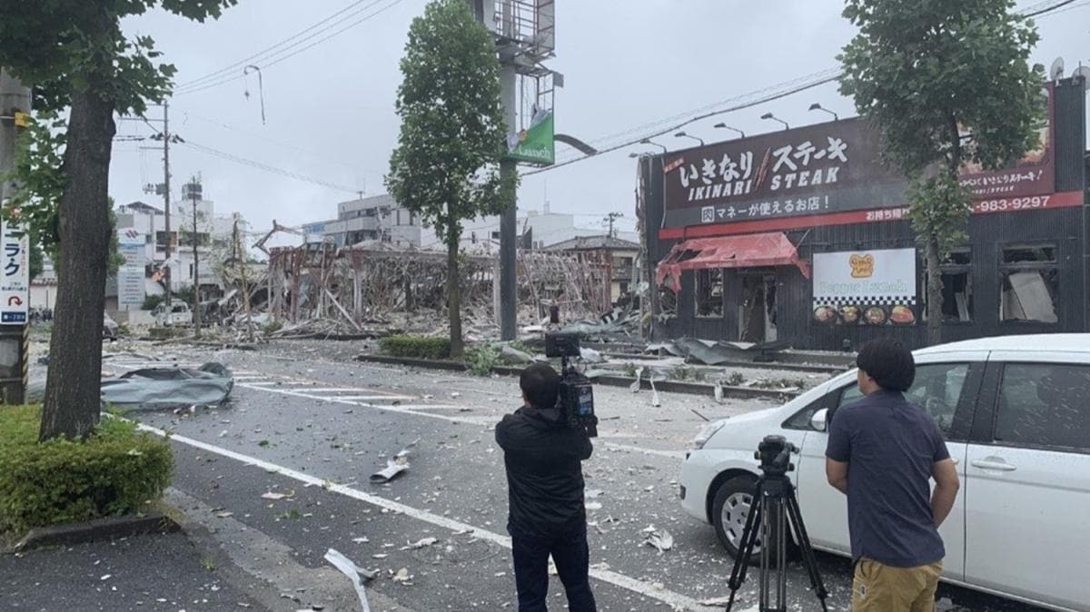 Japonya'da bir restoranda patlama meydana geldi, bir kii ld 18 kii yaral 