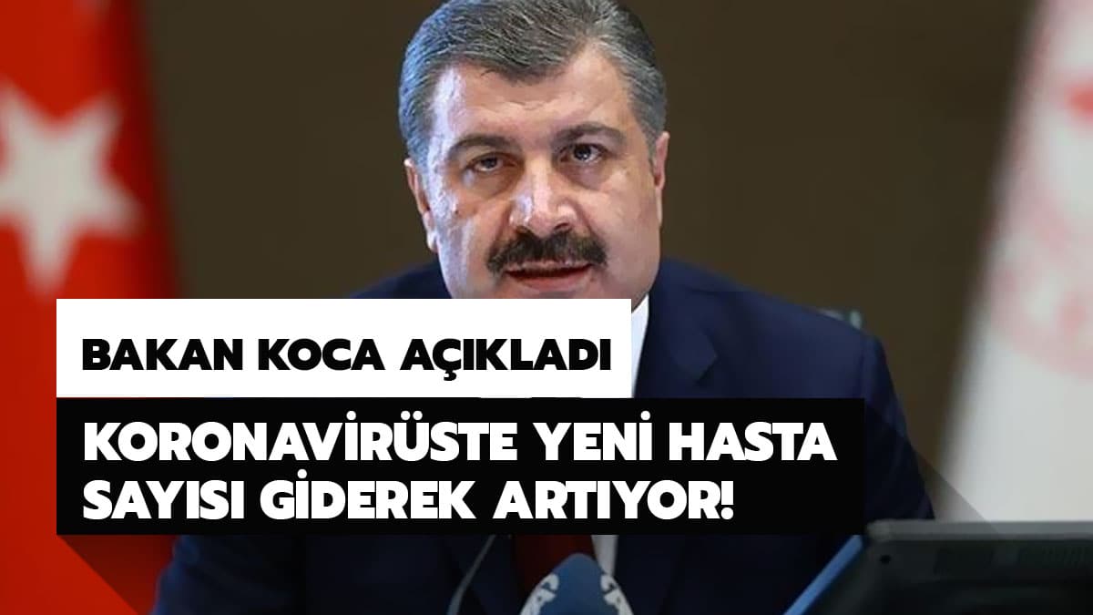 Koronavir�s vakalar�nda son durum ne?