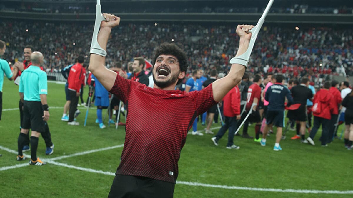 Ampute futbolcu Bar�� Telli hayallerinin pe�inde