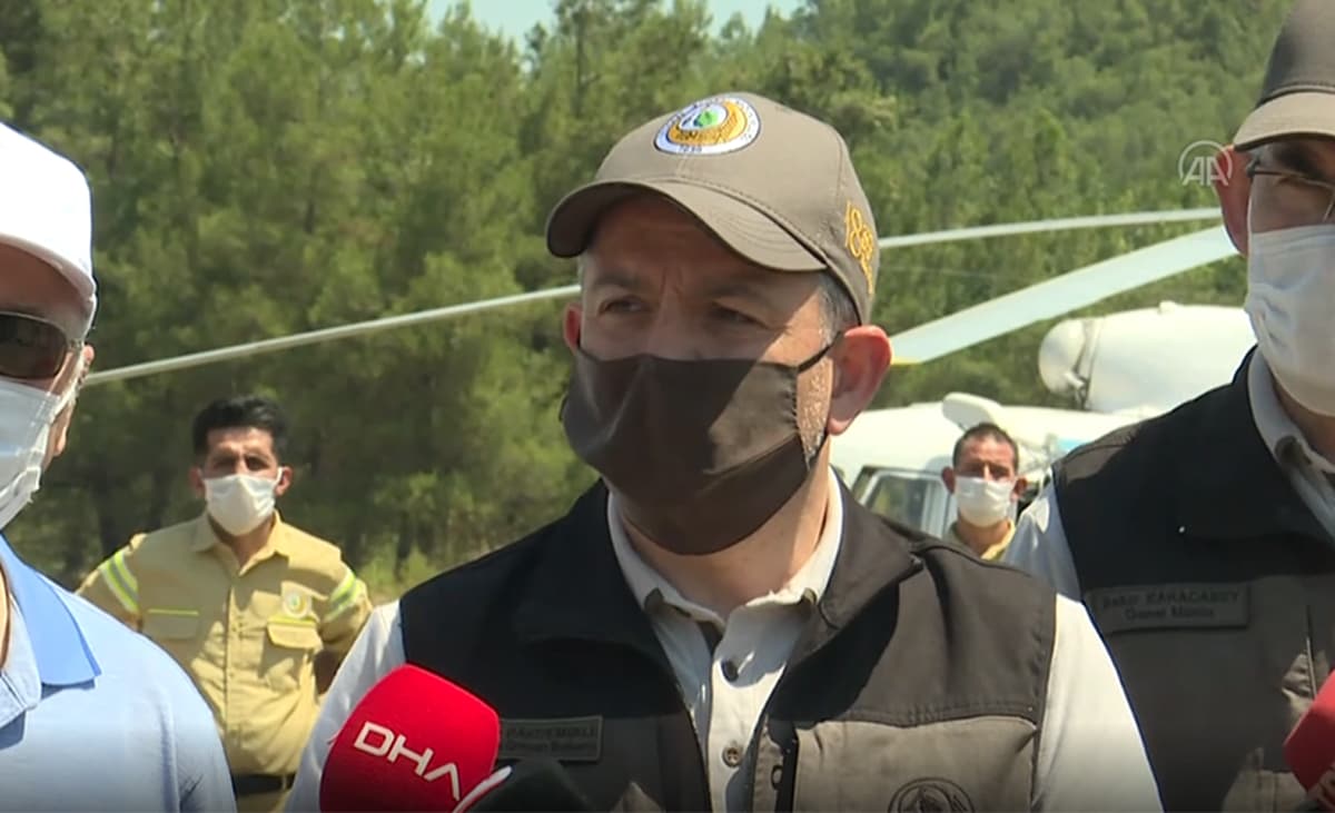 Bakan Pakdemirli'den �arp�c� a��klama: Sabotaj olabilir