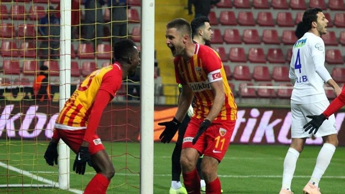 Kayserispor'dan 7 kafa gol