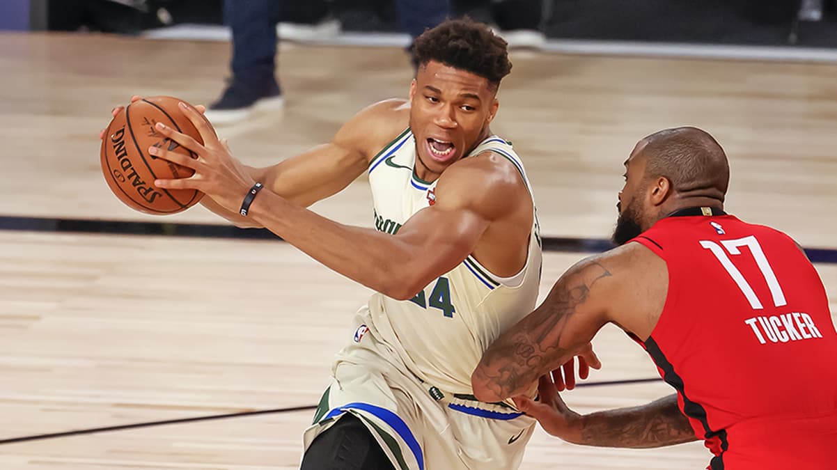 Milwaukee'yi Houston'un elinden Antetokounmpo da kurtaramad�