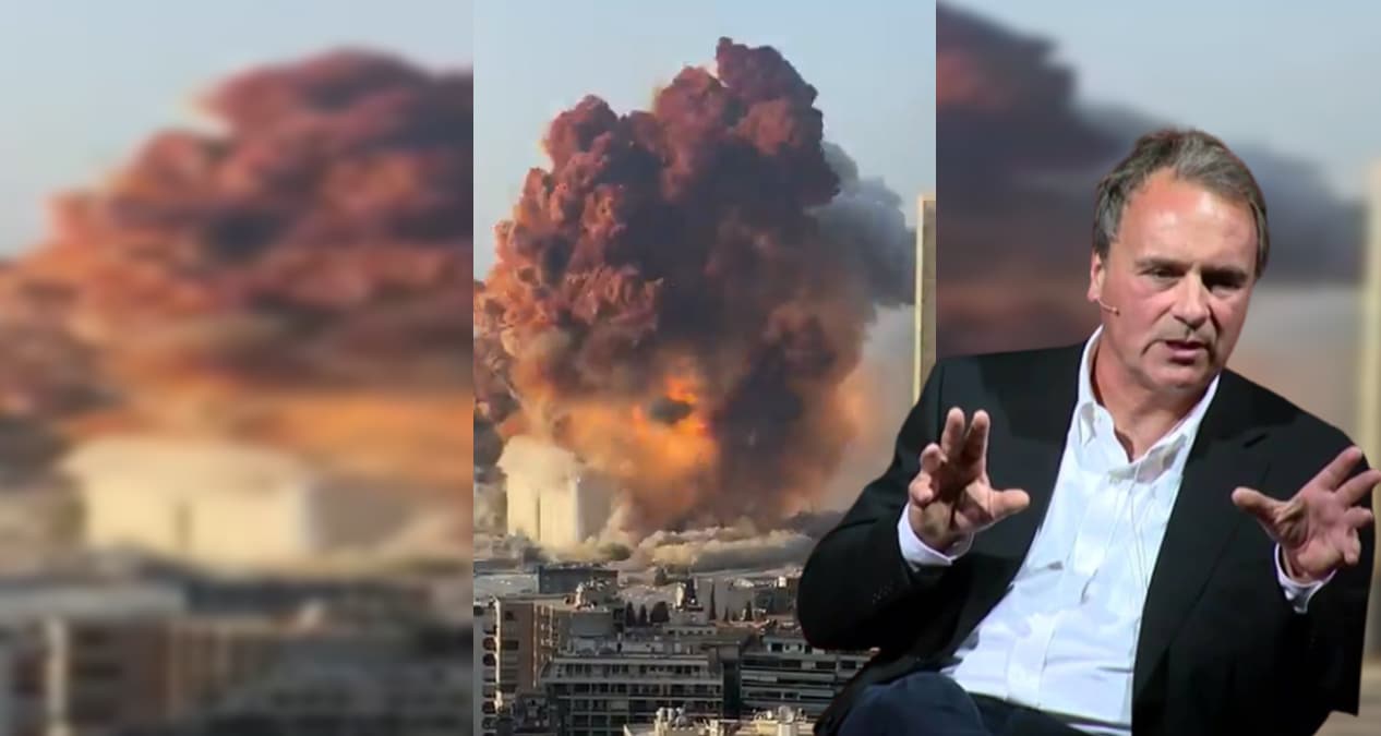 Eski CIA uzman�ndan L�bnan'daki patlamayla ilgili �arp�c� iddia: Turuncu ate� topuna bak�nca...