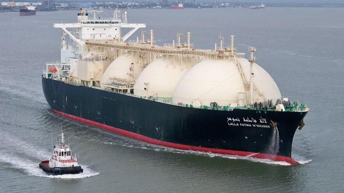 LNG gemisi ''Lalla Fatma N'Soumer'' Trkiye'ye ulat