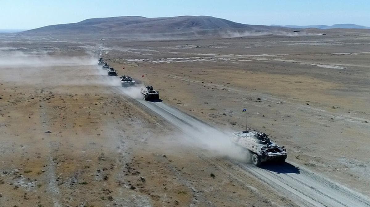 Trk ve Azerbaycan birlikleri gz doldurdu: Grevler baaryla tamamland