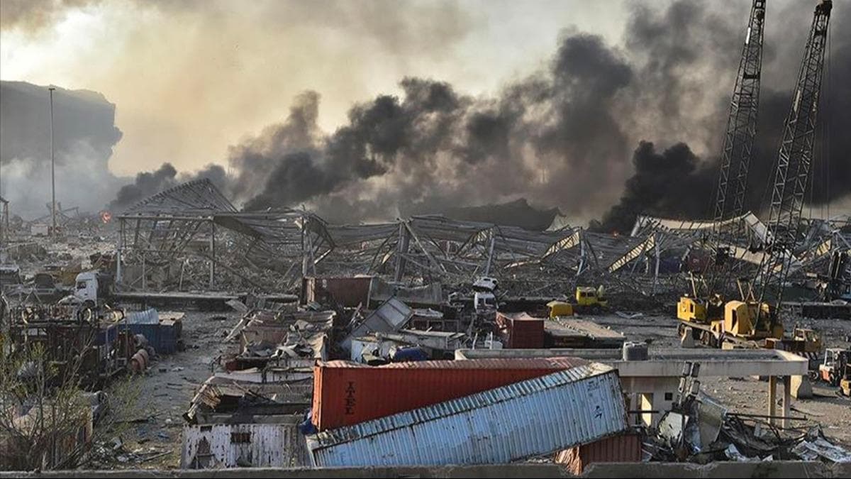 Beyrut'taki patlamann bilanosu ar: ''Zararn 10 ila 15 milyar dolar atn tahmin ediyoruz''