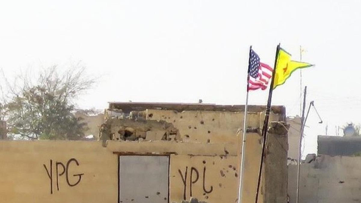 Suriye'de YPG'yi besleyen ABD ss bombaland