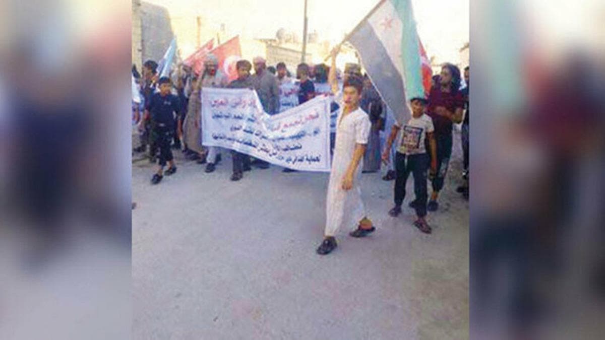Airet direnii tm blgeye yayld: ABD ve PKK'ya kar Trk bayra ap yardm istediler