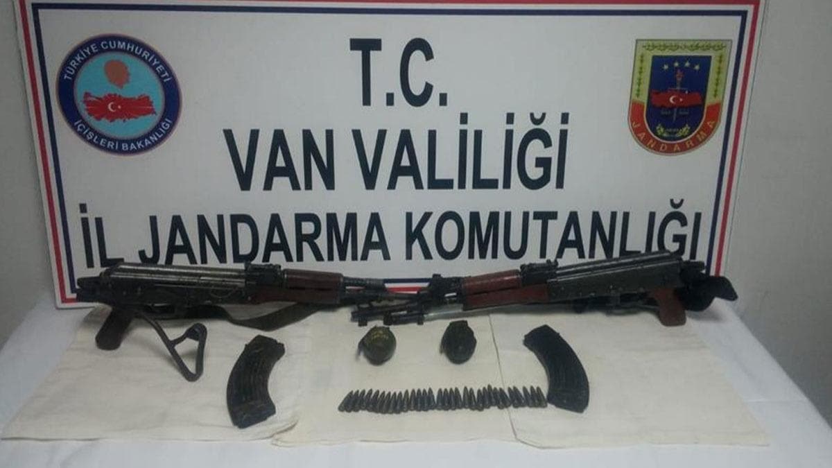 Van'da PKK'ya ynelik operasyonda silah ve mhimmat bulundu 