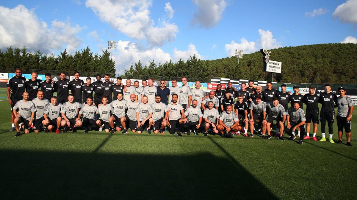 Be�ikta� sezonu a�t�! �lk antrenmanda s�rpriz isim