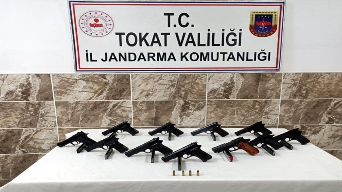 Silah kaakl yapan zanl tutukland