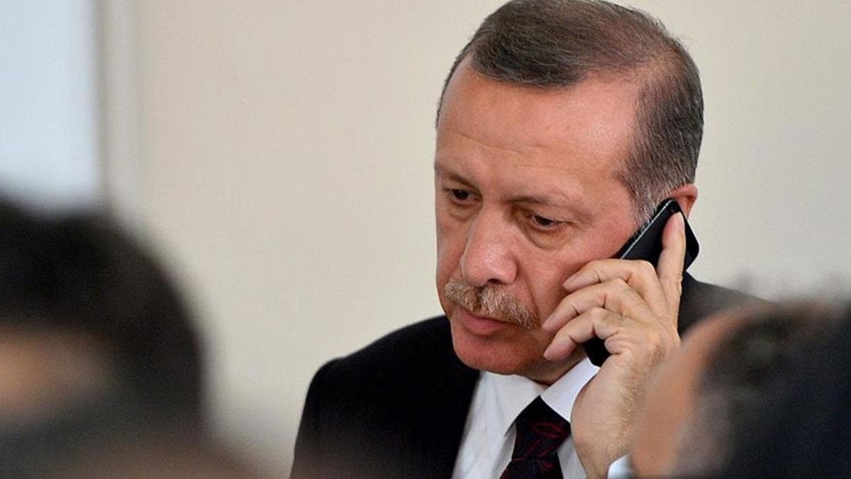 Cumhurbakan Erdoan, AB Konseyi Bakan Michel ile telefonda grt