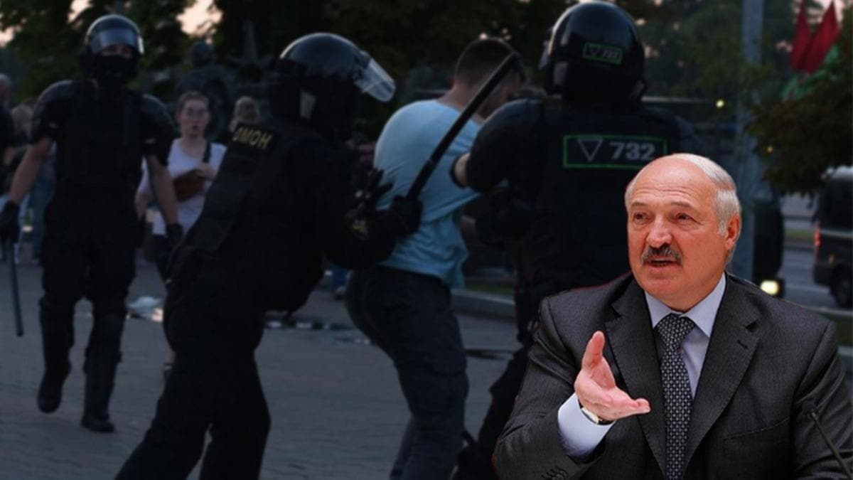 Belarus Cumhurbakan Lukaenko: 'Banz iki elinizin arasna alarak sakinlemeniz lazm'