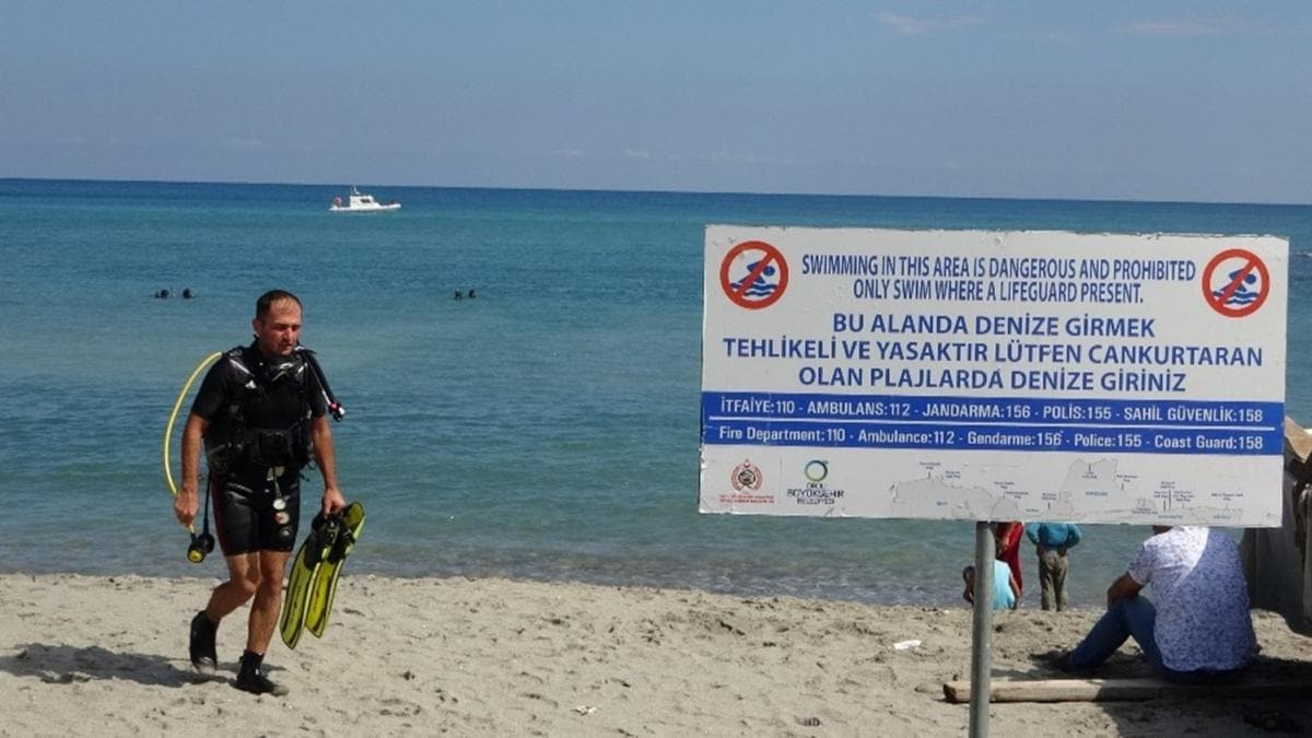 Denizde kaybolan 17 yandaki Mehmet'i arama almalar sryor 